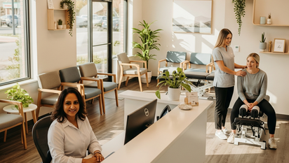 Welcoming patient-centered chiropractic office